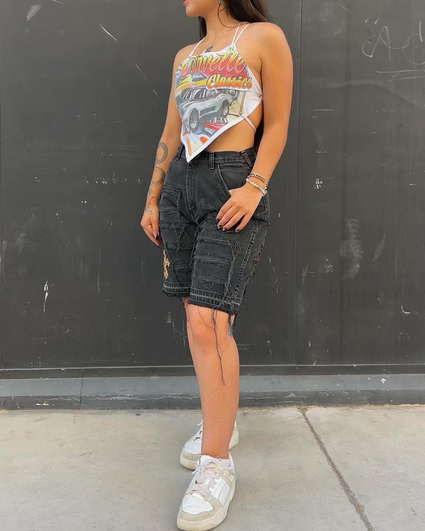 American-shirt top