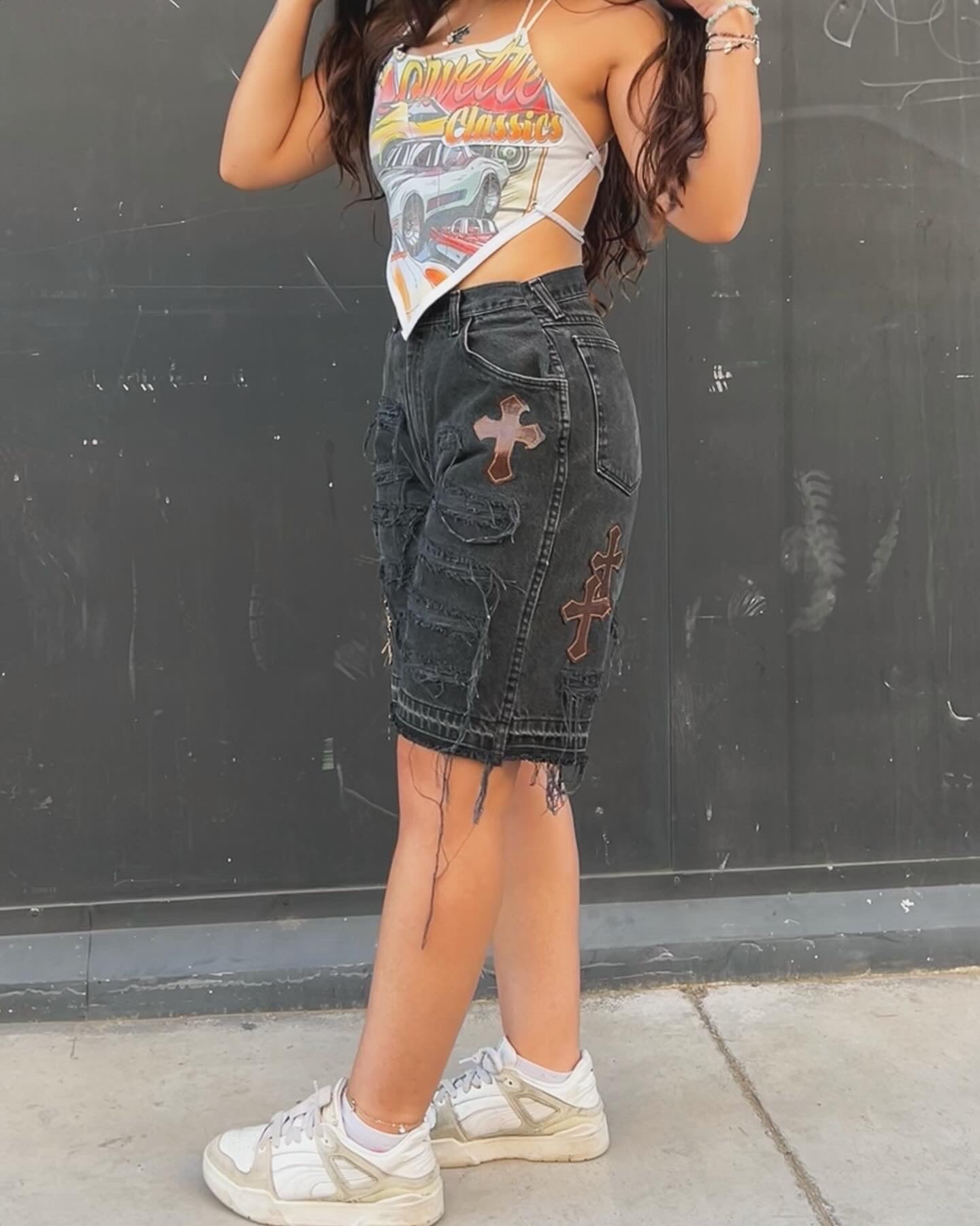 American-shirt top